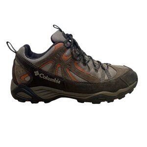 Columbia Men’s Brown Mesh & Suede Lightweight Wide Width Hiking Shoes Size 10